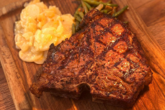 Porterhouse & Au Gratin Potatoes