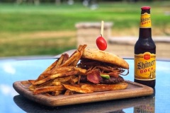 Bacon Burger and Beer