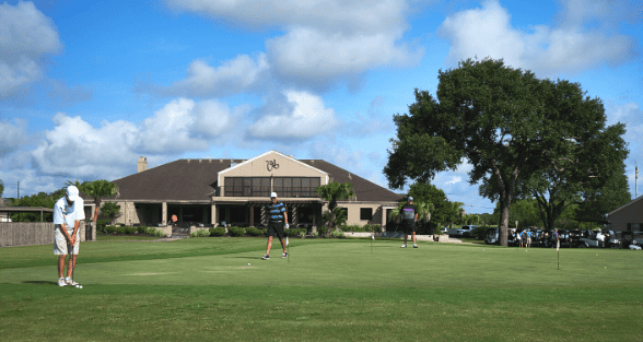 Golfing at the Club of Colony Creek